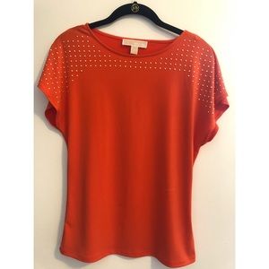 Michael Kors orange top